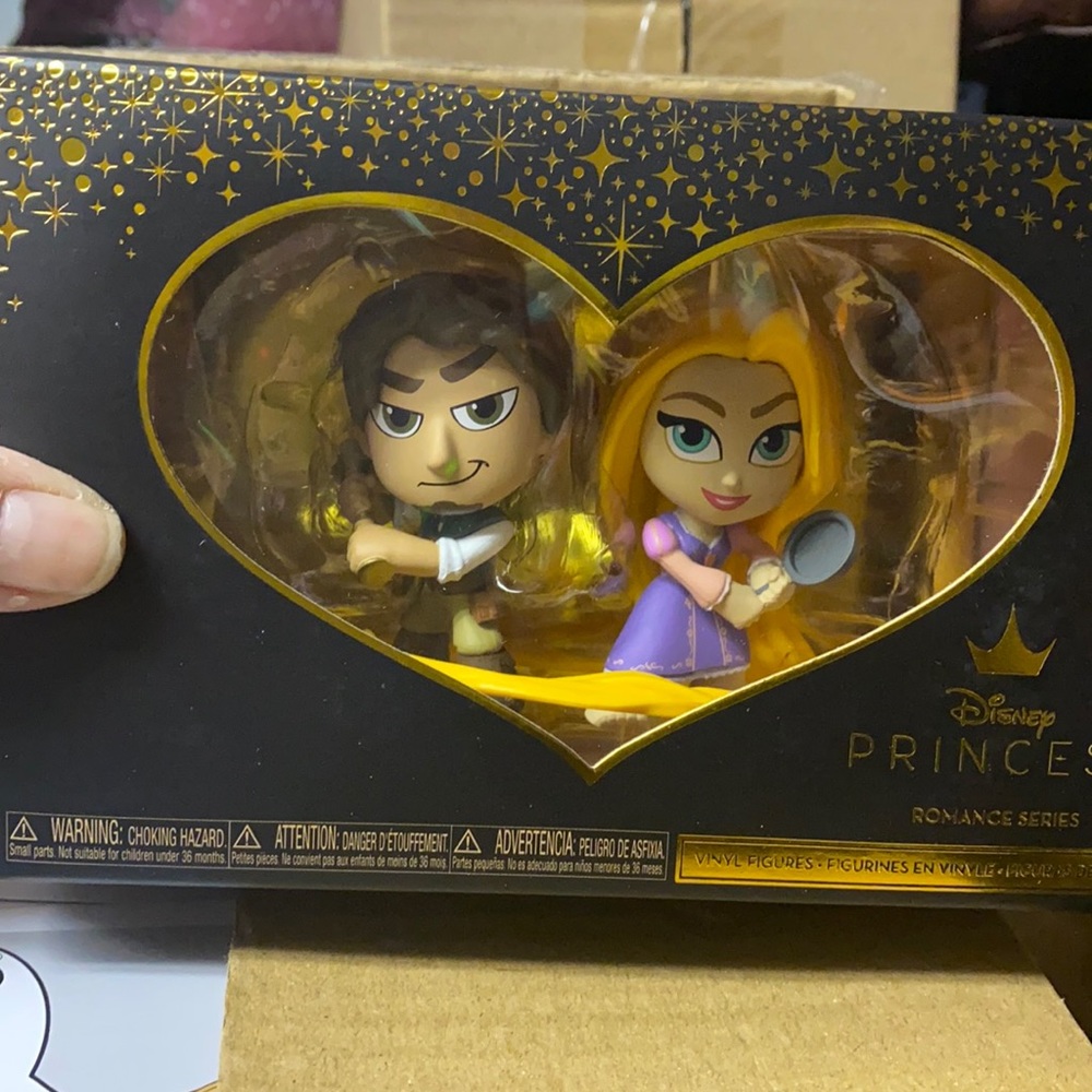 Princess Flynn and rupunzel funko pop